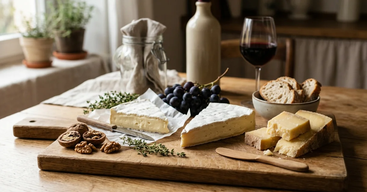 Francuskie sery dla początkujących: camembert, brie i comté