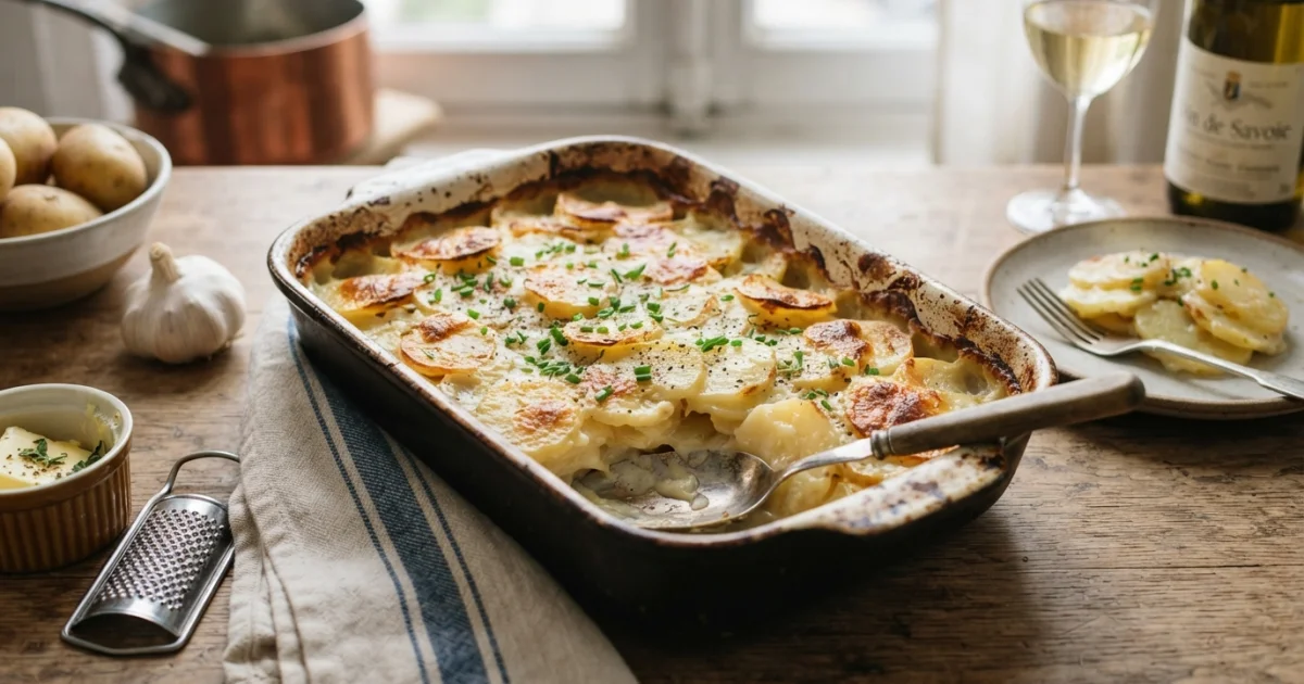 Gratin Dauphinois: francuska zapiekanka ziemniaczana bez sera czy z serem?