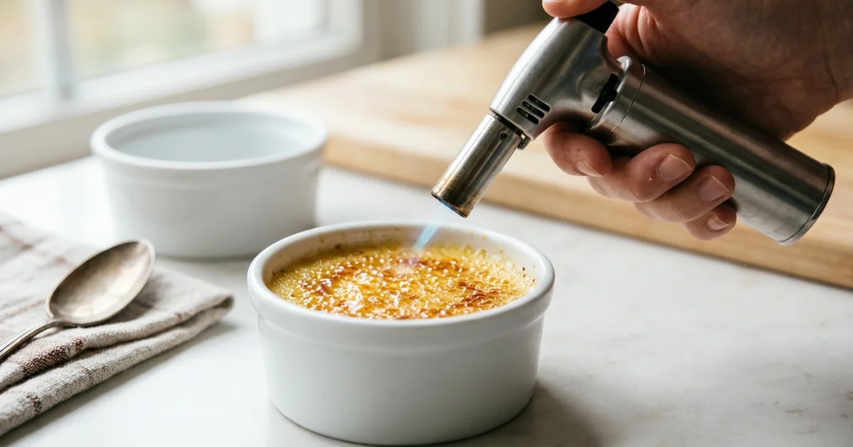 Crème brûlée: jak uzyskać idealną chrupiącą skorupkę