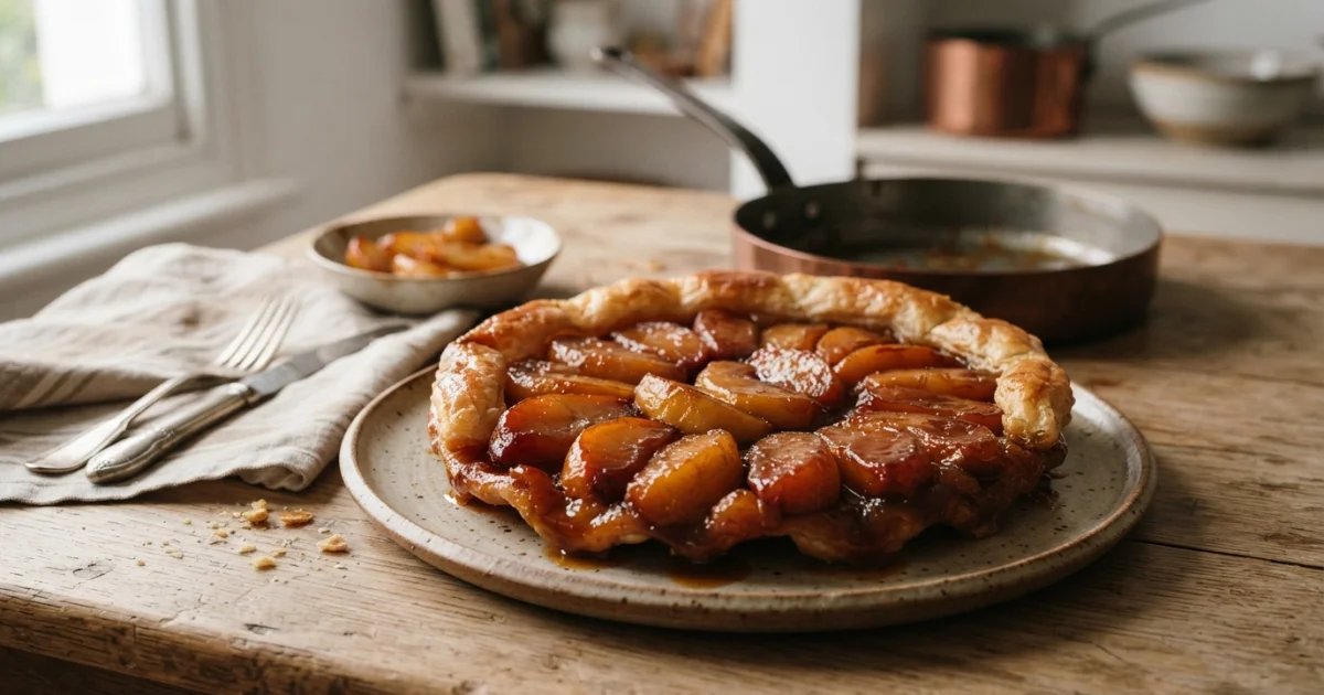 Tarte Tatin: jak zrobić odwróconą tartę i nie zepsuć karmelu?